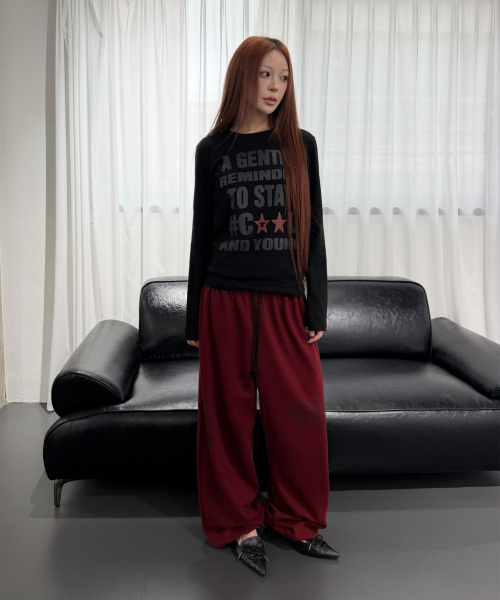 SLEEKGLOW（スリック グロウ）の「STAY COOL ロングスリーブTシャツ[ブラック]（Tシャツ/カットソー・レディース・その他・FREE）」の6枚目の写真