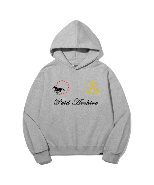 PEID(ペイド)の「PD ビッグボールス セミクロップフーディー 2color(パーカー・レディース・ブラック/アッシュグレー・X-LARGE/XX-LARGE)」の2枚目の写真