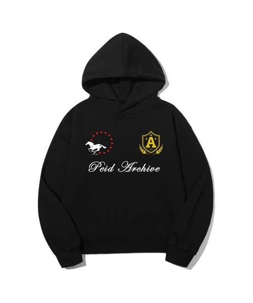 PEID(ペイド)の「PD ビッグボールス セミクロップフーディー 2color(パーカー・レディース・ブラック/アッシュグレー・X-LARGE/XX-LARGE)」の1枚目の写真