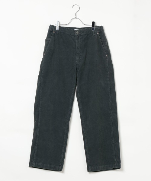 BAYFLOW（ベイフロー）の「コーデュロイセミワイドパンツ（その他パンツ・メンズ・ブラック/ブルー・MEDIUM/LARGE）」の9枚目の写真