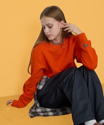 Russell Athletic（ラッセルアスレティック）の「【ROOPTOKYO別注】Russell Athletic ラッセルアスレティック Dri Power Crewneck Sweatshirt コットン クルーネック仕様 スウェット メンズ レディース 刺繍 ブランドロゴ 保温 2026秋冬 秋服 冬服（スウェット）」