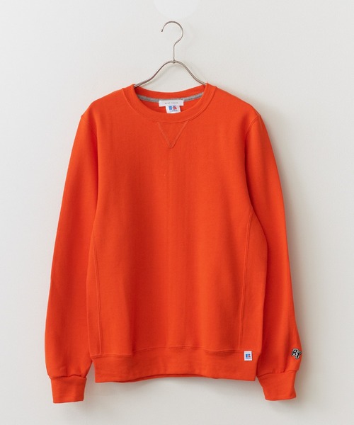 Russell Athletic(ラッセルアスレティック)の「【ROOPTOKYO別注】Russell Athletic/ラッセルアスレティック Dri Power Crewneck Sweatshirt コットン クルーネック仕様 スウェット メンズ レディース 刺繍 ブランドロゴ 保温 2026秋冬 秋服 冬服(スウェット・メンズ・ホワイト/ブラック/グレー/オレンジ/インディゴブルー・S/M/L/XL/XXL)」の5枚目の写真