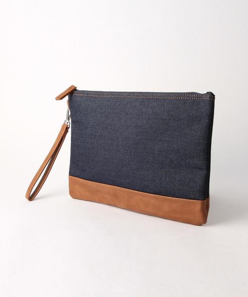 green label relaxing（グリーンレーベルリラクシング）の「BC AT A4 クラッチバッグ◆（クラッチバッグ・メンズ・オリーブ/ダークグリーン/ロイヤルブルー/ネイビー/ブラック/その他1/その他2・FREE）」の8枚目の写真