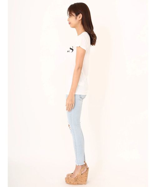 DURAS（デュラス）の「デュラスロゴパックＴシャツ（Tシャツ/カットソー・レディース・ブラック×ホワイト/ホワイト/ホワイト×ブラック/ブラック/ピンク系その他/その他・FREE）」の18枚目の写真