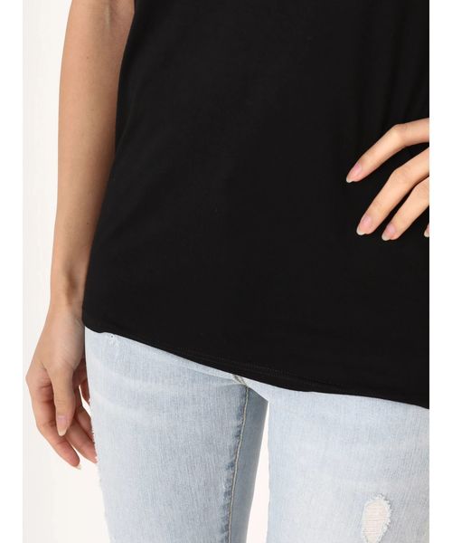 DURAS（デュラス）の「デュラスロゴパックＴシャツ（Tシャツ/カットソー・レディース・ブラック×ホワイト/ホワイト/ホワイト×ブラック/ブラック/ピンク系その他/その他・FREE）」の10枚目の写真