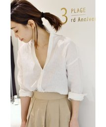plage | 《予約》60S ウォッシュリネンシャツ◆(シャツ/ブラウス)