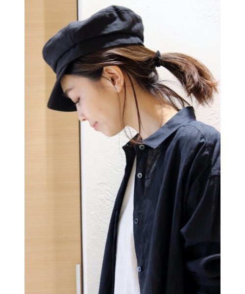 plage（プラージュ）の「60S ウォッシュリネンシャツ◆（シャツ/ブラウス・レディース・ホワイト/ベージュ/ネイビー・FREE）」の12枚目の写真