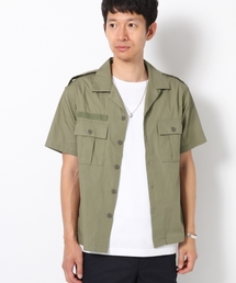 GLOBAL WORK | オープンカラーシャツ半袖/718594(シャツ/ブラウス)