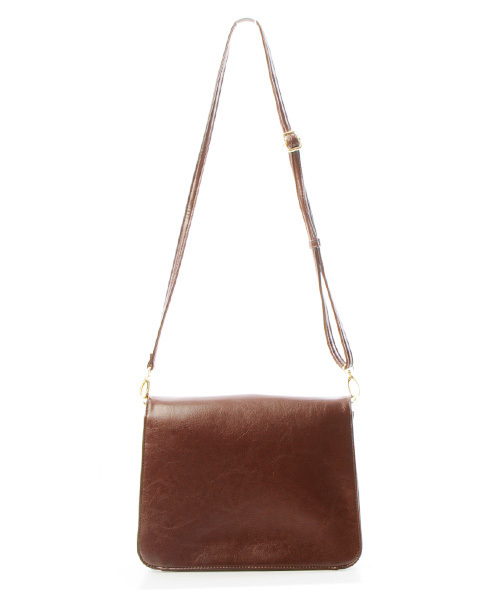 Luz Llena (philter)（ラズレナ　フィルター）の「[2way]スクエア・ショルダーバッグ（ショルダーバッグ・レディース・ブラック/ブラウン/レッド・ﾌﾘ-）」の7枚目の写真