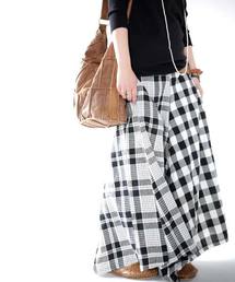 antiqua | チェックスカンツ(その他パンツ)