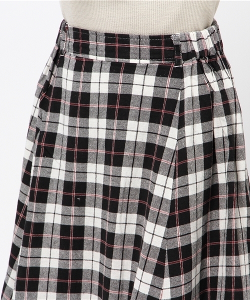 MOUSSY（マウジー）の「REMAKE CHECK SK（スカート・レディース・レッド系その他/ホワイト系その他・FREE）」の6枚目の写真