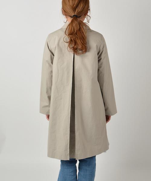 liflattie ships（リフラティ シップス）の「liflattie ships:シングル ステンカラーコート ◇（ステンカラーコート・レディース・ベージュ/ライトブルー/ライトグレー・SMALL/MEDIUM）」の20枚目の写真