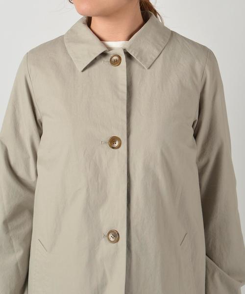 liflattie ships（リフラティ シップス）の「liflattie ships:シングル ステンカラーコート ◇（ステンカラーコート・レディース・ベージュ/ライトブルー/ライトグレー・SMALL/MEDIUM）」の22枚目の写真