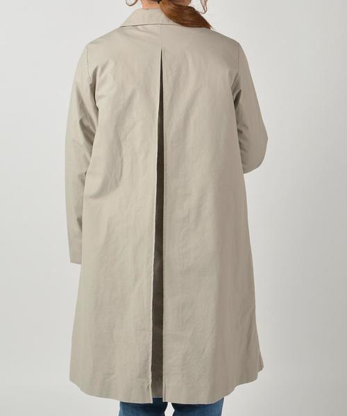 liflattie ships（リフラティ シップス）の「liflattie ships:シングル ステンカラーコート ◇（ステンカラーコート・レディース・ベージュ/ライトブルー/ライトグレー・SMALL/MEDIUM）」の12枚目の写真