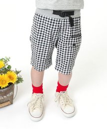 apres les cours | ベルト付きハーフパンツ(その他パンツ)