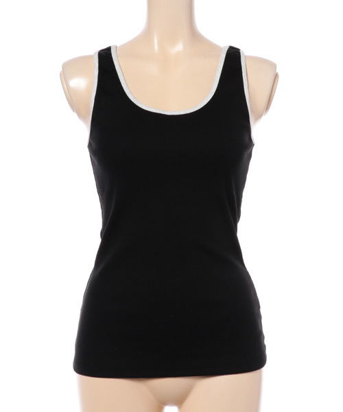 SHIPS BLUESTORE(シップスブルーストア)の「tresics:パイピングリブタンクトップ(タンクトップ・レディース・グレー/ブラック/ホワイト・MEDIUM/SMALL/LARGE)」の10枚目の写真