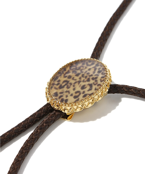 And A（アンドエー）の「ユニオンループタイ（ネクタイ・メンズ・ブラック/ブラウン・FREE）」の3枚目の写真