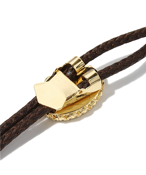 And A（アンドエー）の「ユニオンループタイ（ネクタイ・メンズ・ブラック/ブラウン・FREE）」の4枚目の写真