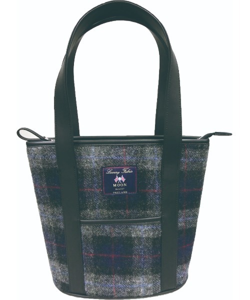 knot yacht（ノットヨット）の「MOONトートバッグ ラウンド（トートバッグ・レディース・ブラウン/レッド/グレー・FREE）」の2枚目の写真