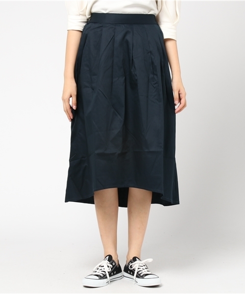 earth music&ecology（アースミュージックアンドエコロジー）の「イレヘムミディアムスカート（スカート・レディース・ボルドー/ベージュ/マスタード/ネイビー・FREE）」の5枚目の写真