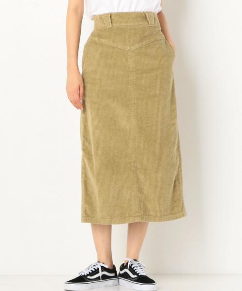 Another Edition（アナザーエディション）の「コーデュロイロングスカート（スカート・レディース・ベージュ/パープル・SMALL/MEDIUM）」の12枚目の写真