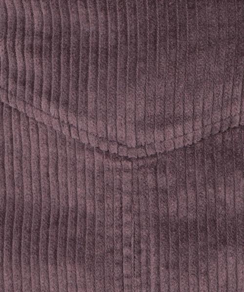 Another Edition（アナザーエディション）の「コーデュロイロングスカート（スカート・レディース・ベージュ/パープル・SMALL/MEDIUM）」の4枚目の写真