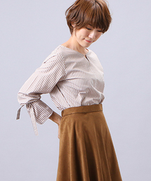 RIVE DROITE | フロントパイプストライプブラウス(シャツ/ブラウス)