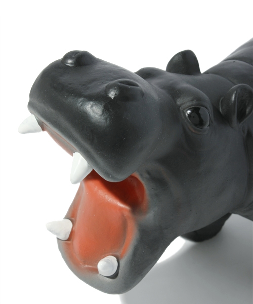 BEAUTY&YOUTH UNITED ARROWS（ビューティーアンドユースユナイテッドアローズ）の「BK PUEBCO アニマル カバ（おもちゃ・キッズ・ダークグレー・フリー）」の3枚目の写真