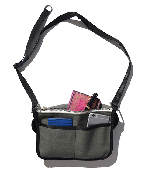 BELLWOODMADE(ベルウッドメイド)の「【BELLWOODMADE】カメラバッグサコッシュ/STRAGE SACOCHE CANVAS/BWSTS(ショルダーバッグ・メンズ・ホワイト/ブラック/オリーブ/ネイビー/マスタード/ブルー・FREE)」の21枚目の写真