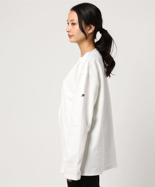 SAINT JAMES(セントジェームス)の「【SAINT JAMES】OUESSANT SOLID(Tシャツ/カットソー・レディース・イエロー/ブラック/ホワイト/ネイビー/ピンク/ブルー系その他3/レッド/ベージュ/ミント/グレー・FREE/L/M/S/X-LARGE/X-SMALL)」の11枚目の写真