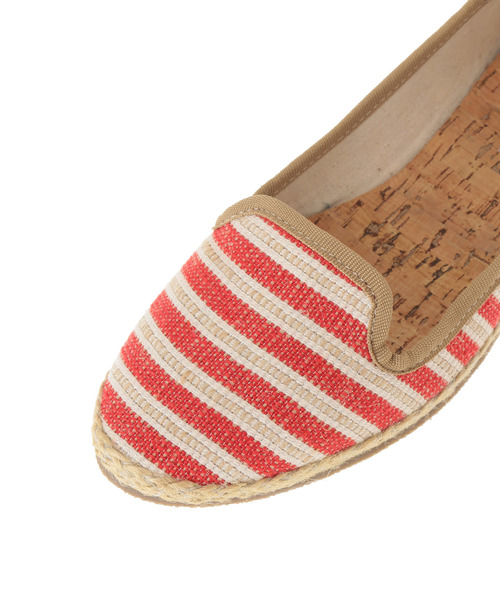 The Virgnia（ザ ヴァージニア）の「ジュートフラットシューズ（スリッポン・レディース・ベージュ/ネイビー/レッド・36/37/38）」の9枚目の写真