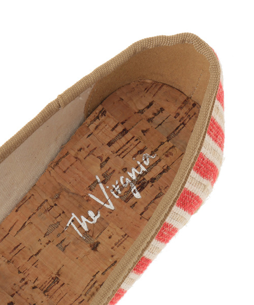 The Virgnia（ザ ヴァージニア）の「ジュートフラットシューズ（スリッポン・レディース・ベージュ/ネイビー/レッド・36/37/38）」の8枚目の写真