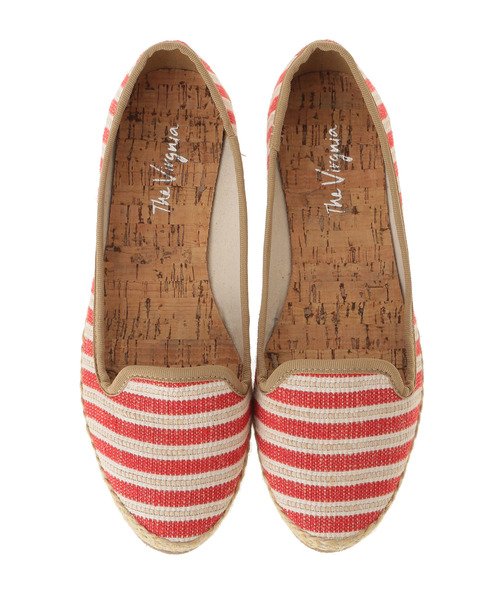 The Virgnia（ザ ヴァージニア）の「ジュートフラットシューズ（スリッポン・レディース・ベージュ/ネイビー/レッド・36/37/38）」の5枚目の写真