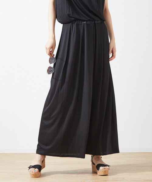 Abahouse Devinette（ドゥヴィネット）の「シルクレーヨンプリーツスカート（スカート・レディース・ブラック/グレー/ピンク・FREE）」の15枚目の写真