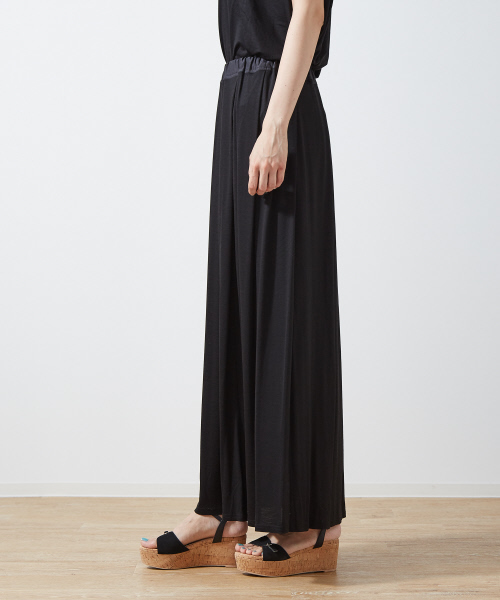 Abahouse Devinette（ドゥヴィネット）の「シルクレーヨンプリーツスカート（スカート・レディース・ブラック/グレー/ピンク・FREE）」の14枚目の写真