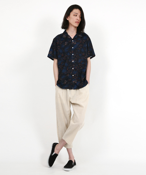 Rocky Monroe（ロッキーモンロー）の「麻レーヨンラウンジパンツ（その他パンツ・メンズ・ブラック/ベージュ/ネイビー/カーキ/オフホワイト/チャコールグレー・L/LL/M）」の8枚目の写真