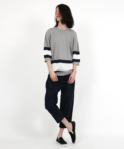 Rocky Monroe（ロッキーモンロー）の「麻レーヨンラウンジパンツ（その他パンツ・メンズ・ブラック/ベージュ/ネイビー/カーキ/オフホワイト/チャコールグレー・L/LL/M）」の21枚目の写真