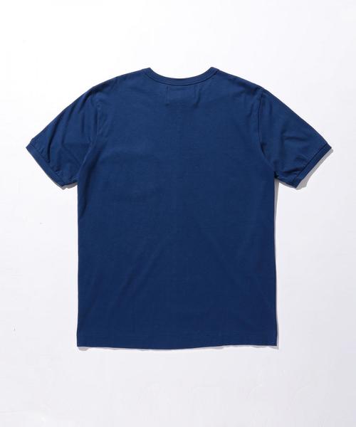 MHL.（エムエイチエル）の「【別注】 ＜MHL.＞ UNIFORM LOGO TEE/Tシャツ（Tシャツ/カットソー・メンズ・ネイビー/ブラック/ホワイト・MEDIUM/SMALL/LARGE/X-LARGE）」の6枚目の写真