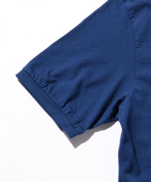 MHL.（エムエイチエル）の「【別注】 ＜MHL.＞ UNIFORM LOGO TEE/Tシャツ（Tシャツ/カットソー・メンズ・ネイビー/ブラック/ホワイト・MEDIUM/SMALL/LARGE/X-LARGE）」の4枚目の写真