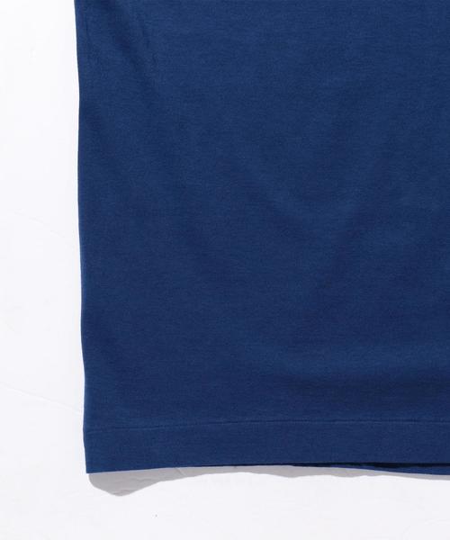 MHL.（エムエイチエル）の「【別注】 ＜MHL.＞ UNIFORM LOGO TEE/Tシャツ（Tシャツ/カットソー・メンズ・ネイビー/ブラック/ホワイト・MEDIUM/SMALL/LARGE/X-LARGE）」の9枚目の写真