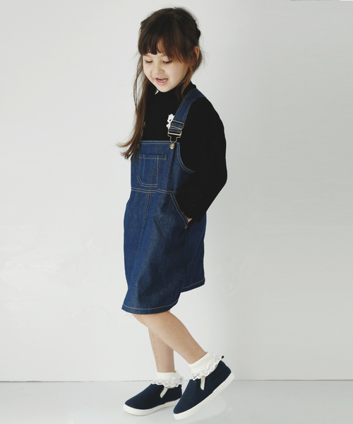 Catherine Cottage（キャサリンコテージ）の「メロウフリルリブカットソー（Tシャツ/カットソー・キッズ・アイボリー/ピンク系その他/ライラック/グレー/ネイビー/ブラック/ピンク系その他2/グリーン・110/120/130/140）」の14枚目の写真