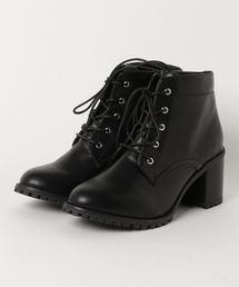 WEGO | WEGO/レースアップヒールブーツ(ブーツ)