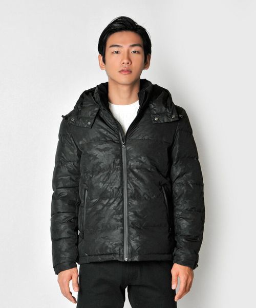   ダウンジャケット カモフラージュ シュガーケーン】 カモフラージュ柄ダウンジャケット [SC14291]通販