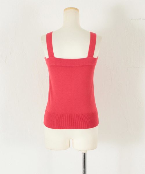 titivate（ティティベイト）の「Vﾈｯｸｶｰﾃﾞｨｶﾞﾝ×ｷｬﾐｿｰﾙ/ｱﾝｻﾝﾌﾞﾙ（アンサンブル・レディース・ブラック/ベージュ/オフホワイト/ネイビー/パープル/レッド・S/M/L）」の12枚目の写真