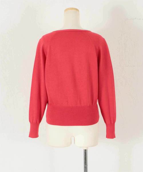 titivate（ティティベイト）の「Vﾈｯｸｶｰﾃﾞｨｶﾞﾝ×ｷｬﾐｿｰﾙ/ｱﾝｻﾝﾌﾞﾙ（アンサンブル・レディース・ブラック/ベージュ/オフホワイト/ネイビー/パープル/レッド・S/M/L）」の15枚目の写真