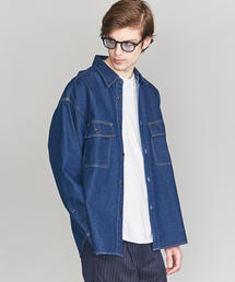 BEAUTY&YOUTH UNITED ARROWS | 【WEB限定】 by デニム ワイド シャツ(シャツ/ブラウス)