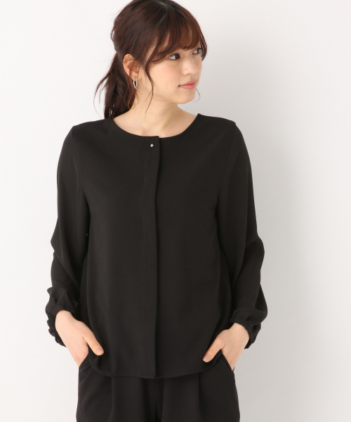 GLOBAL WORK(グローバルワーク)の「3WAYブラウス*パンツセットアップ/823503(セットアップ・レディース・ブラック/ベージュ・MEDIUM/LARGE)」の19枚目の写真