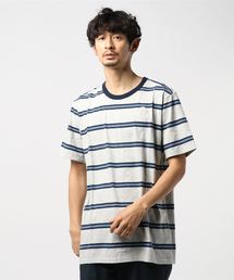M HRLY CUSTOM STRIPED TOP SS / ハーレー ボーダープリントTシャツ ユニセックス