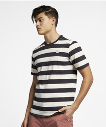 M HRLY CUSTOM STRIPED TOP SS / ハーレー ボーダープリントTシャツ ユニセックス