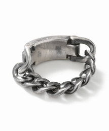 EDIFICE（エディフィス）の「HUM / ハム プレートチェーンリング